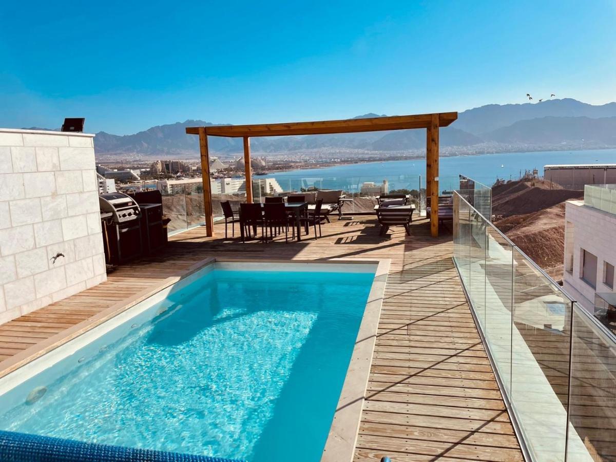 Villa Sea View 100 M From The Beach إيلات المظهر الخارجي الصورة